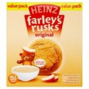 Heinz 4 Mths+ Original Farleys Rusks Value P