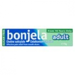 Bonjela Adult Sugar Free Oral Pain Relieving G