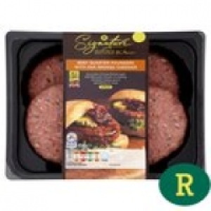 M Signature Beef Quarter Pounders with Oa