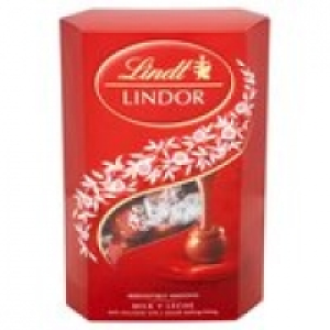 Lindt Lindor Milk Chocolate Cornet Truffles