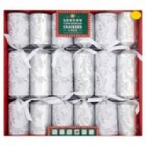 Morrisons Dinner Party Silver Crackers