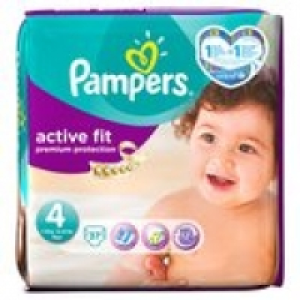 Pampers Active Fit Size 4 (Maxi) Nappi