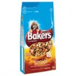 Bakers Complete Senior 7+ with Chicken, Rice &