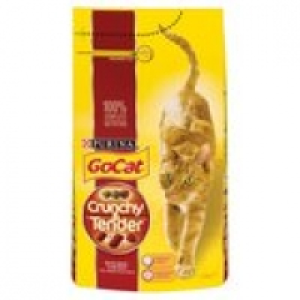 Go Cat Crunchy & Tender Beef, Chicken & Vege