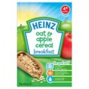 Heinz 4+ Months Smooth Oat & Apple Cereal Bre