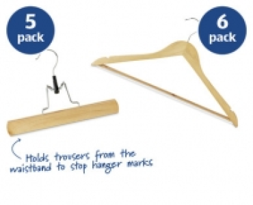 Wooden Hangers £2.49