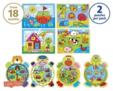 Wooden Peg Puzzles