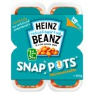 Heinz Beanz Reduced Sugar & Salt Snap Pot