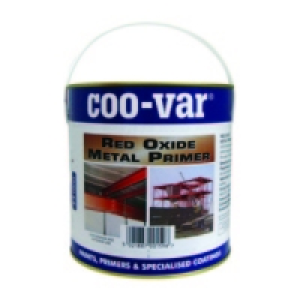 Coo-Var Red Oxide Metal Primer 2.5L £15.99