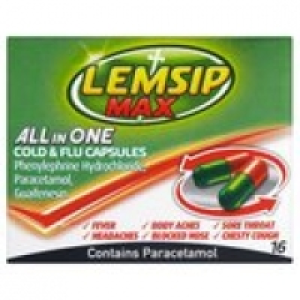 Lemsip Max All in One Cold & Flu Capsu