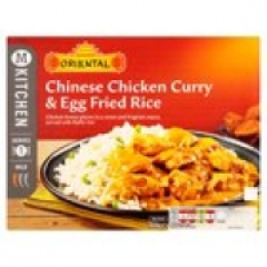 M Kitchen Chinese Chicken Curry with Egg Frie