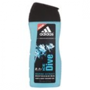 Adidas Ice Dive 2in1 Hair & Body Shower Gel