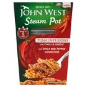 John West Steam Pots Chilli & Garlic