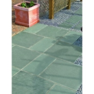 Marshalls Natural Slate Paving 300x300mm Jade 100 Pack