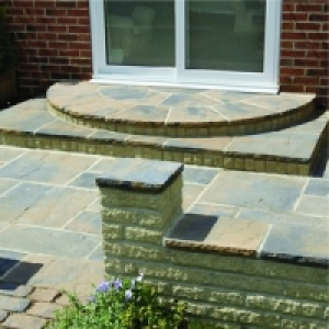 Marshalls Wentworth Paving 450x450mm Calder Brown 22 Pack