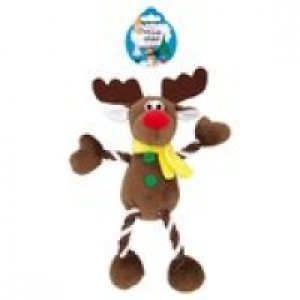 Good Boy Hug Tugz Reindeer Dog Toy