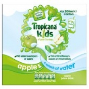 Tropicana Kids Apple Juice Drink &pound;2.39