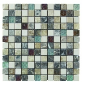 Emperador, Stone & Cream Mosaic Sheet