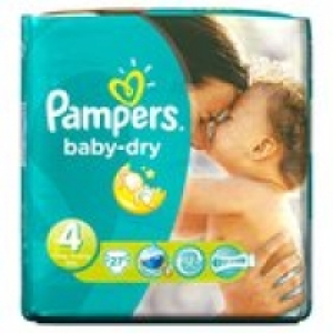 Pampers Baby Dry Size 4 (Maxi) Nappies £5.99