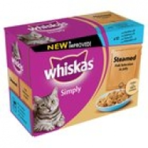 Whiskas Simply Steamed Fish Selection in