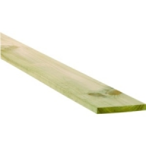 Wickes Treated Timber Gravel Board 19mmx150mmx2.4m £4.99