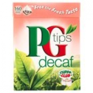 PG Tips Tea Decaf Pyramid Tea Bags 160 Pack &pound;4.00