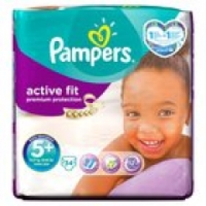 Pampers Active Fit Size 5+ (Junior+) N £8.50