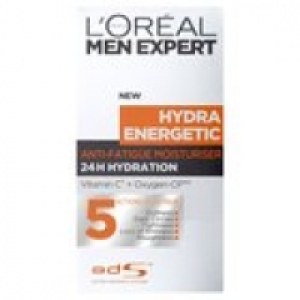 LOr&eacute;al Men Expert Hydra Energetic Moisturise &pound;7.50