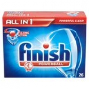 Finish All in One Dishwasher Tablets Regular