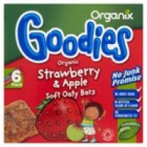 Organix Goodies Strawberry Cereal Bar Stag