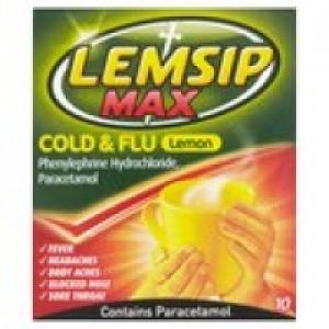 Lemsip Max Cold & Flu Lemon