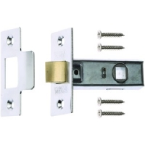 Tubular Latch Nickel Plate 2.5in PK4