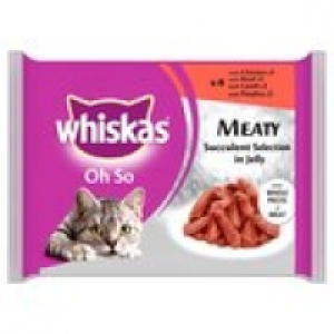 Whiskas Oh So Meaty Succulent Selection in