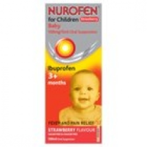 Nurofen For Children 3+ Months Strawberry Li