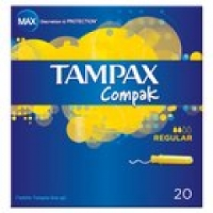 Tampax Compak Regular with Applicator