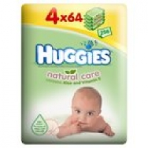 Huggies Natural Care Baby Wipes 4
