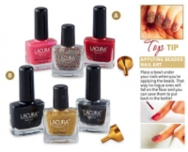 Beaded Nail Art Set