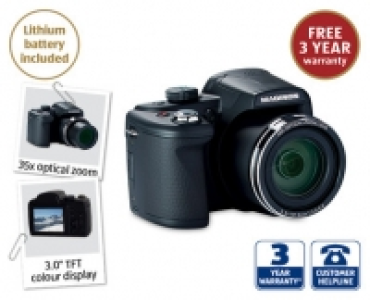 Fold Out Flash Bridge Camera SZ350