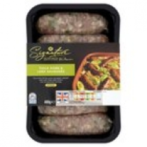 M Signature Thick Pork & Leek Sausages
