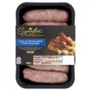 M Signature Thick Outdoor-Bred Pork Sausag