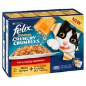 Felix Sensations Crunchy Crumbles Meat