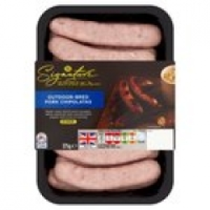 M Signature Outdoor-Bred Pork Chipolatas 12 P