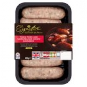 M Signature Thick Pork & Caramelised Onion