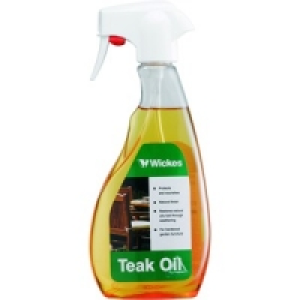 Wickes Teak Oil Trigger Spray 500ml
