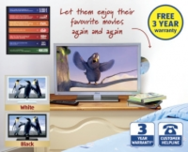 24 Inch LED TV & DVD Combo