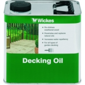 Wickes Decking Oil 2.5L Clear