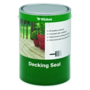 Wickes Decking Seal 5L Clear