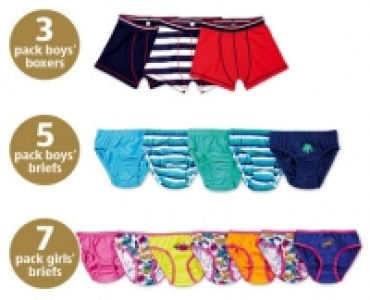 Childrens Briefs and Boxers