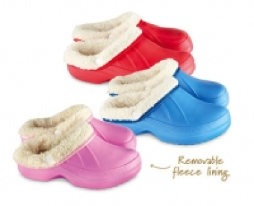 Childrens Warmlined Clogs