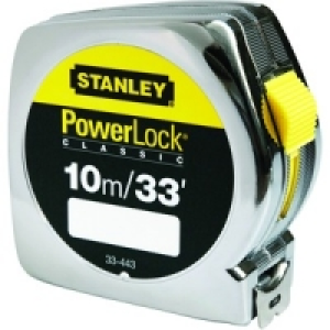 Stanley Powerlock Tape Measure 10m